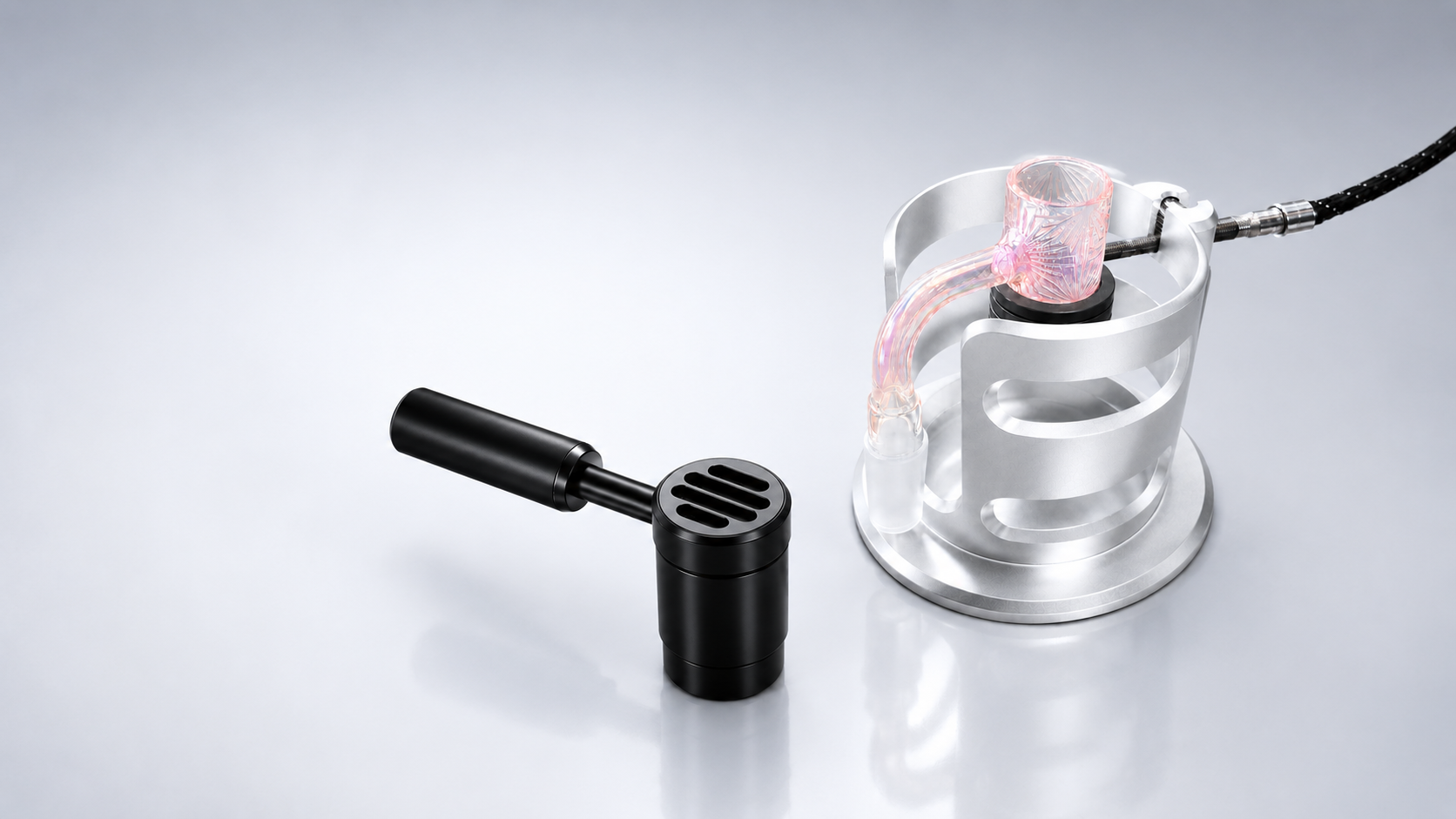 PHASE3 ZXL wireless ball vape and quartz banger with heating station